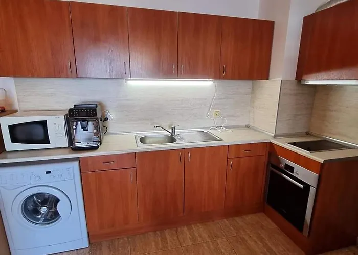 с фронтална гледка море Sveti Vlas