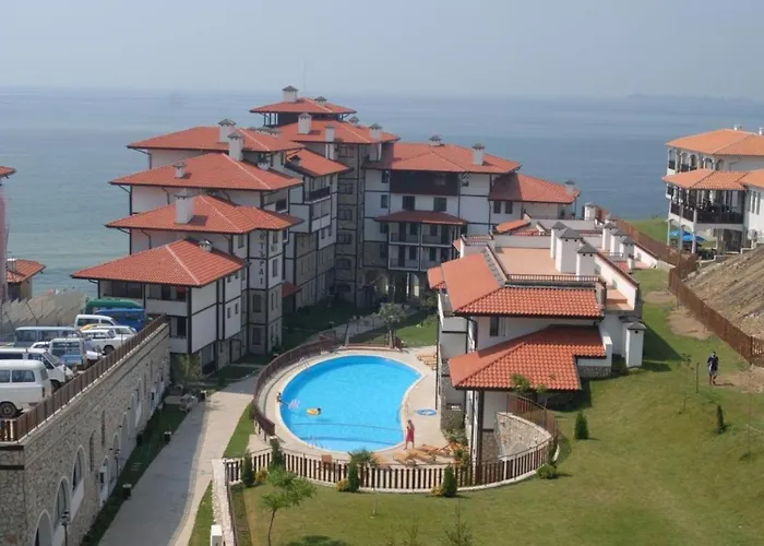 с фронтална гледка море Sveti Vlas